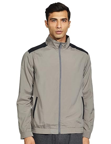 Puma Men's Woven Jacket II - Steel Gray-Black