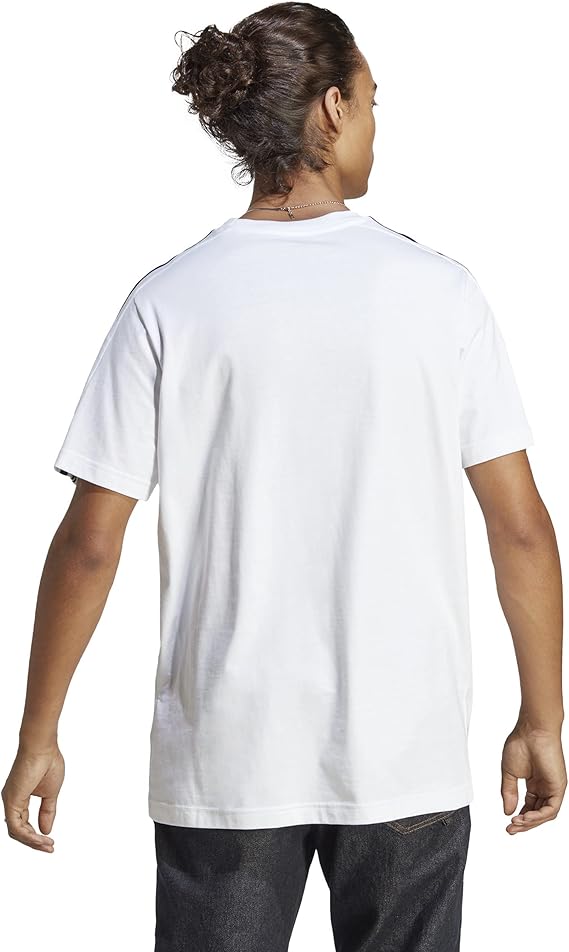 Adidas Solid Plain T-Shirt White