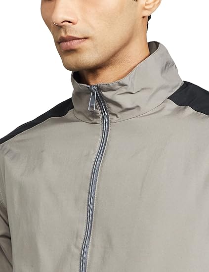 Puma Men's Woven Jacket II - Steel Gray-Black