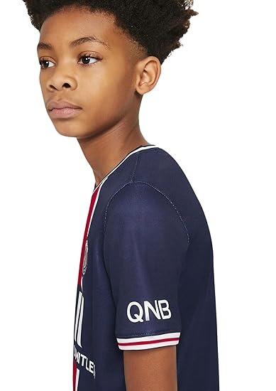 Nike Paris Saint-Germain Youth Breathe Stadium Short-Sleeve Home Jersey