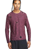 Nike Men's Dri-FIT Long-Sleeve All-Over Print Top