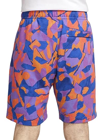 Nike Men's Club+ French Terry All-Over Print Shorts