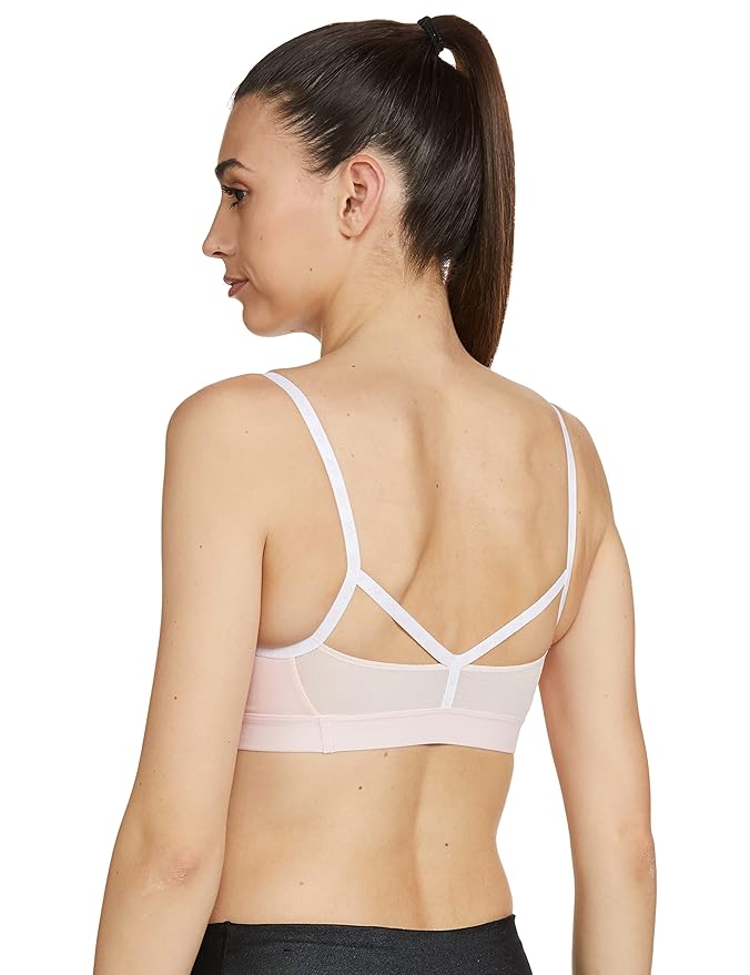 Nike Women's Dri-FIT Air Indy Logo Strap Sports Bra