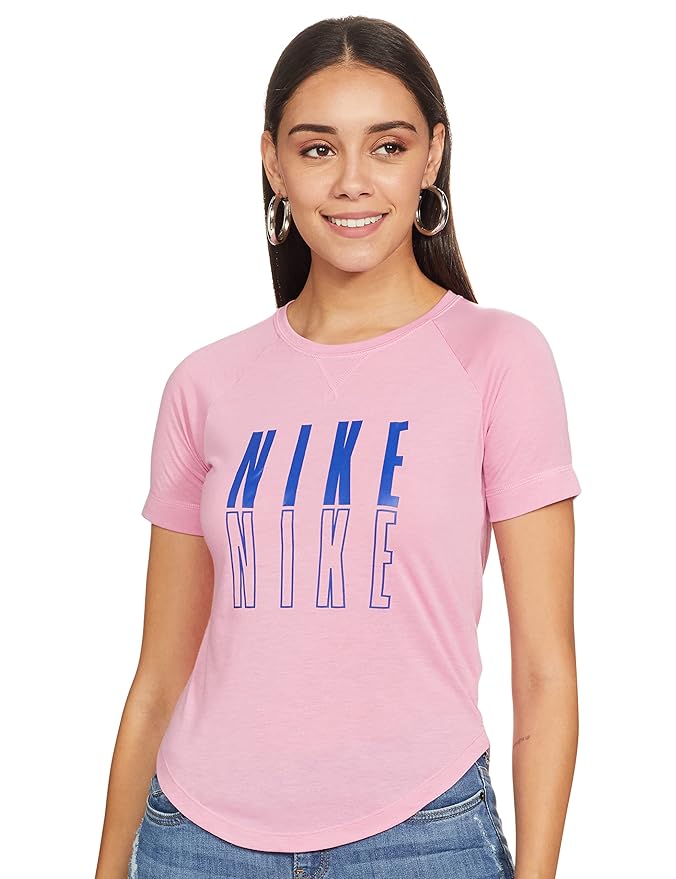 Nike Girls' Trophy Graphic Short-Sleeve Top