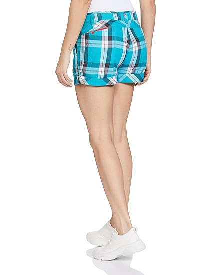 Puma Women's Check Walkshorts Bluebird