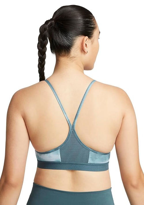 Nike Dri-FIT Indy All-Over Print Light-Support Sports Bra