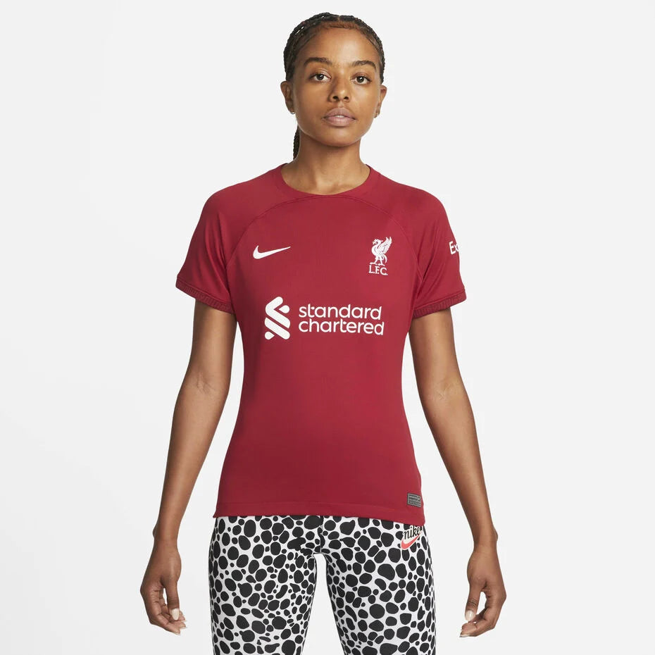 Nike Liverpool FC Women's Dri-FIT Stadium Home Short-Sleeve Jersey