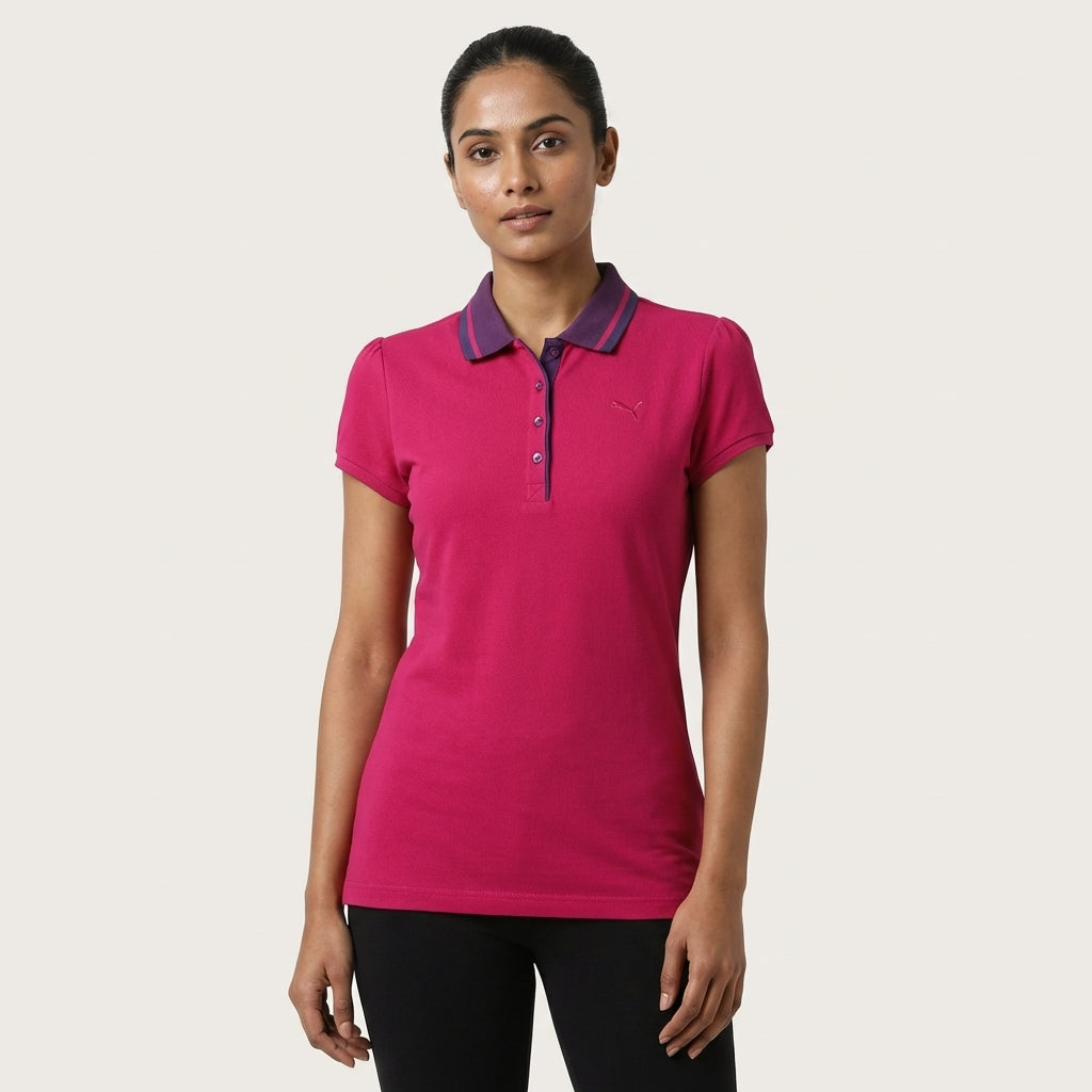 Puma Style Better Polo Cerise
