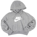 Nike Women's Sportswear Club Fleece Graphic Cropped Hoodie