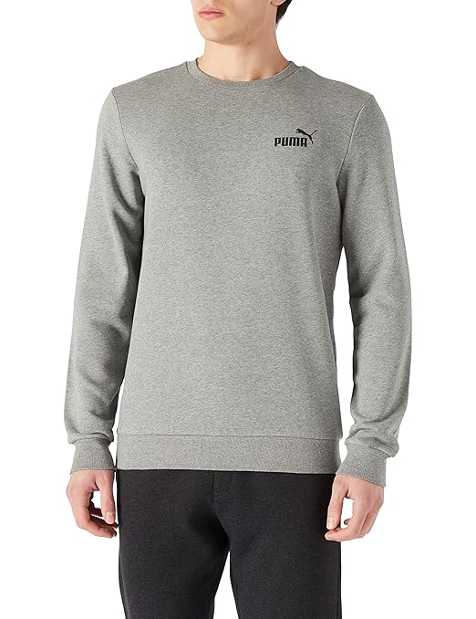 Puma ESS Crew Sweat FL Medium Gray