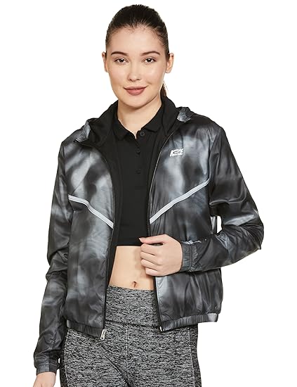 Nike Women's Repel Woven All-Over Print Jacket