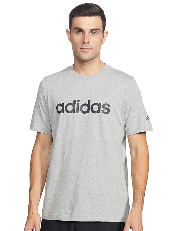 Adidas Printed T-Shirt Grey