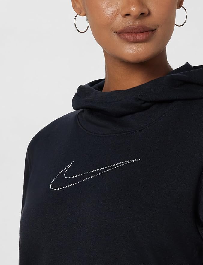 Nike Women's Sportswear Futura Graphic Fleece Funnel Hoodie