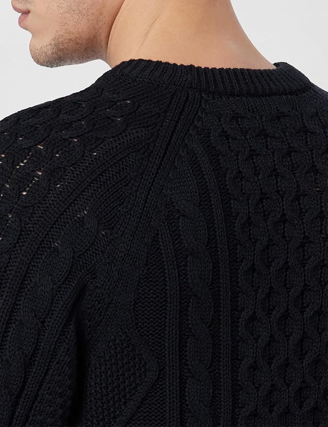 Nike AS Men's Cable Knit Long Sleeve Sweater