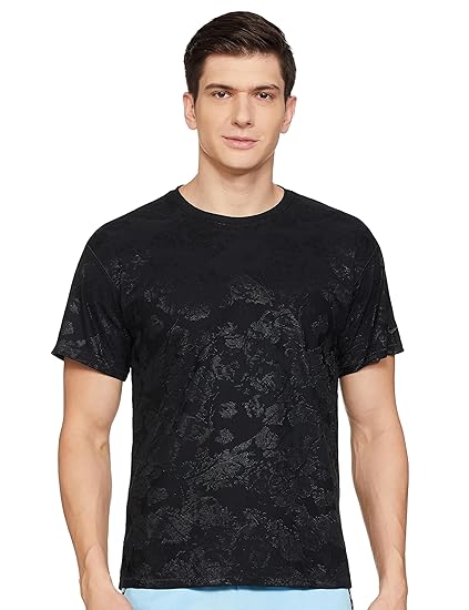 Nike AS Men's Dri-FIT Short Sleeve Floral Sportswear Top