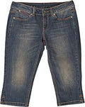 Puma Women's Seasonal Worn Denim Capris