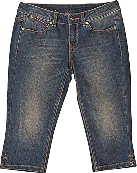 Puma Women's Seasonal Worn Denim Capris
