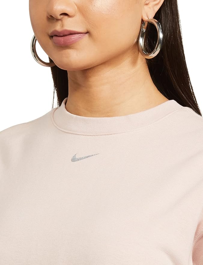 Nike Women's Dri-FIT Hybrid Fleece Crewneck Sweatshirt