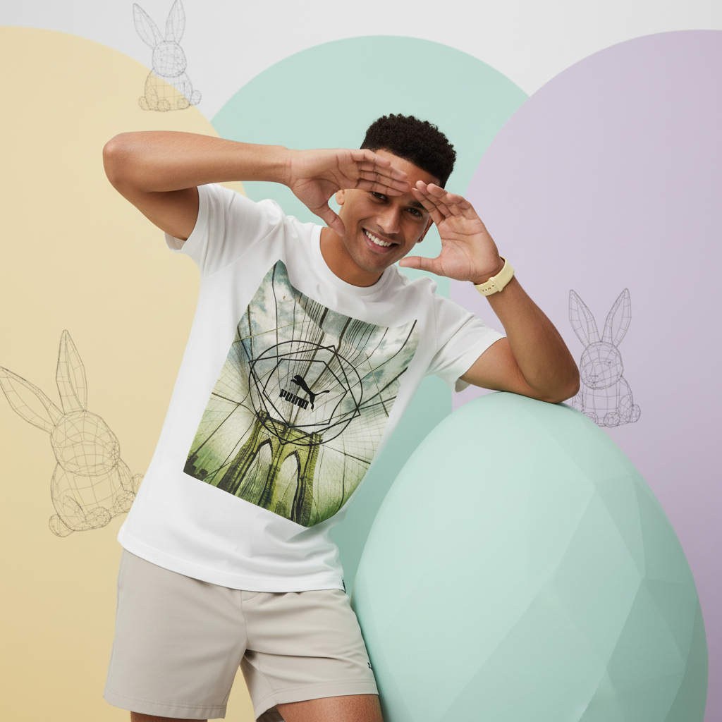 Puma Brand Puls Tee White