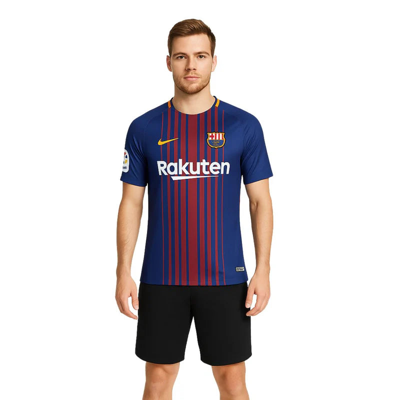 Nike FC Barcelona Men's Nike Breathe Stadium Home Short-Sleeve Jersey