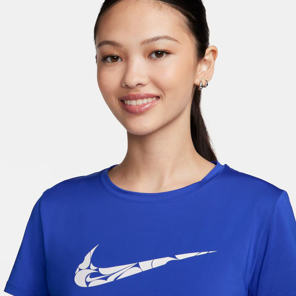 Nike One Women's Dri-FIT Swoosh Short-Sleeve Top