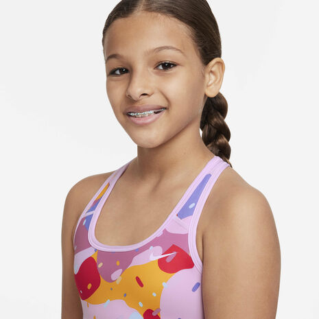 Nike Girls' Swoosh Reversible Performance Sports Bra