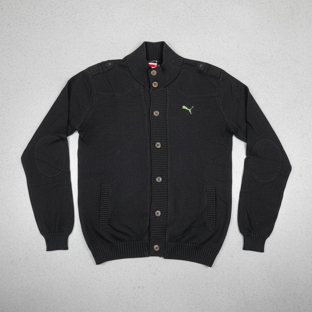 Puma Men's Black Cardigan