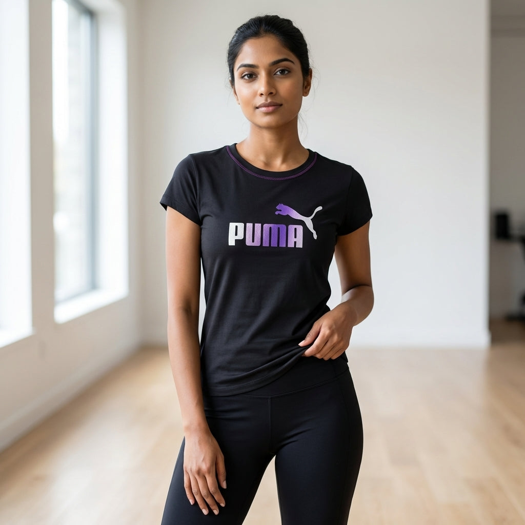 Puma Women's Black Tee