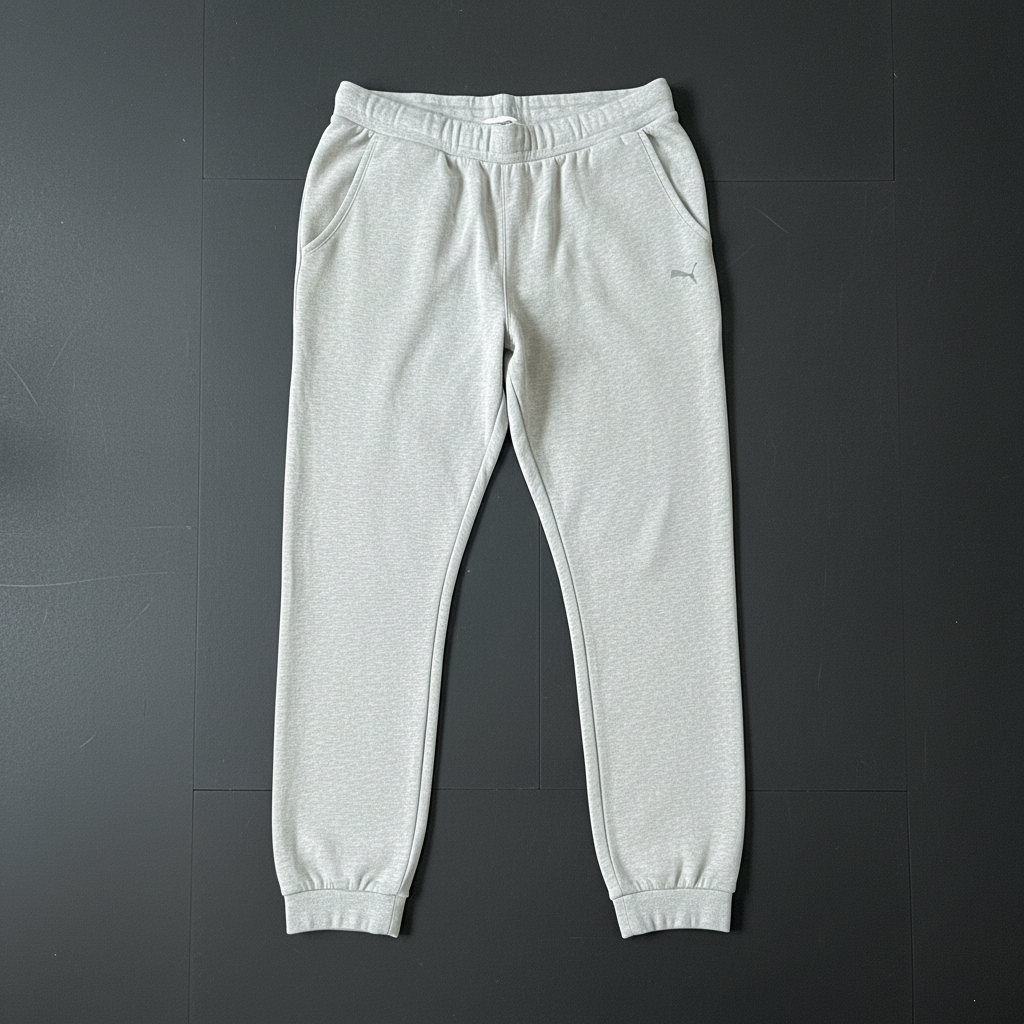 Puma Women's Yogini Slim Knitted Pants - Light Gray