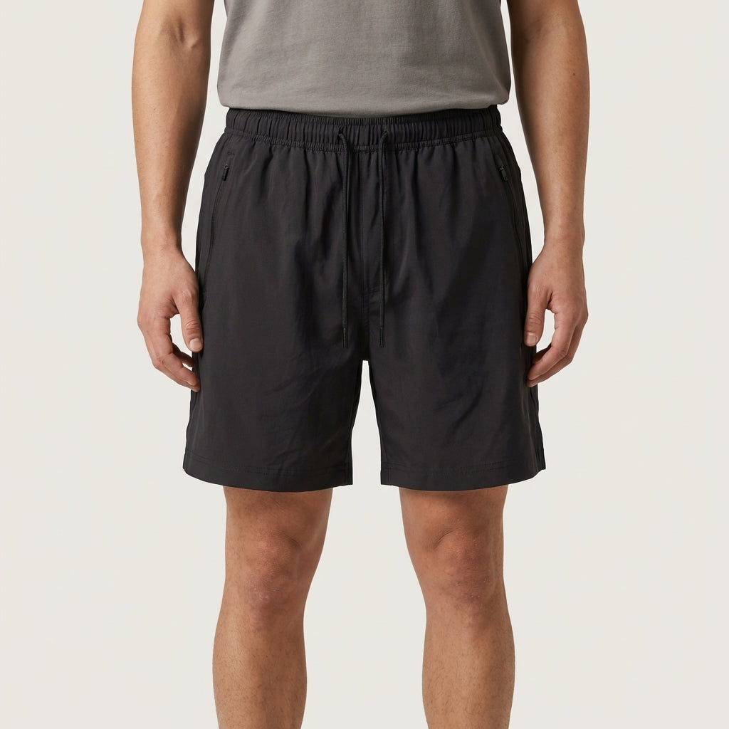 Puma Stampd Tech Shorts Black