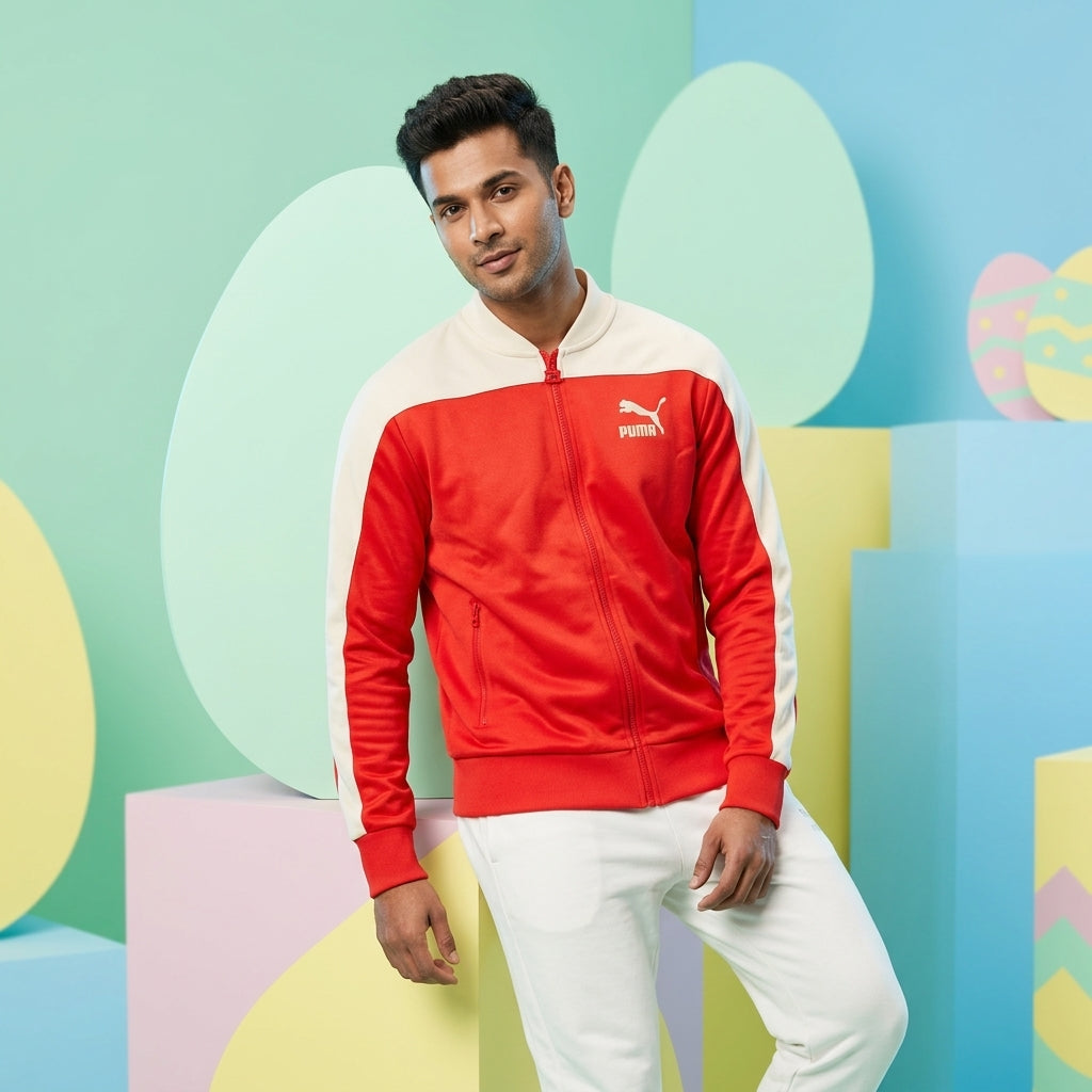 Puma Pierre Track Jacket fiery red