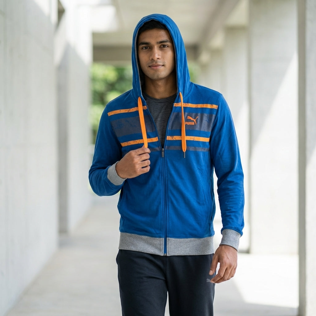 Puma Men's Reversible Sweat Jacket