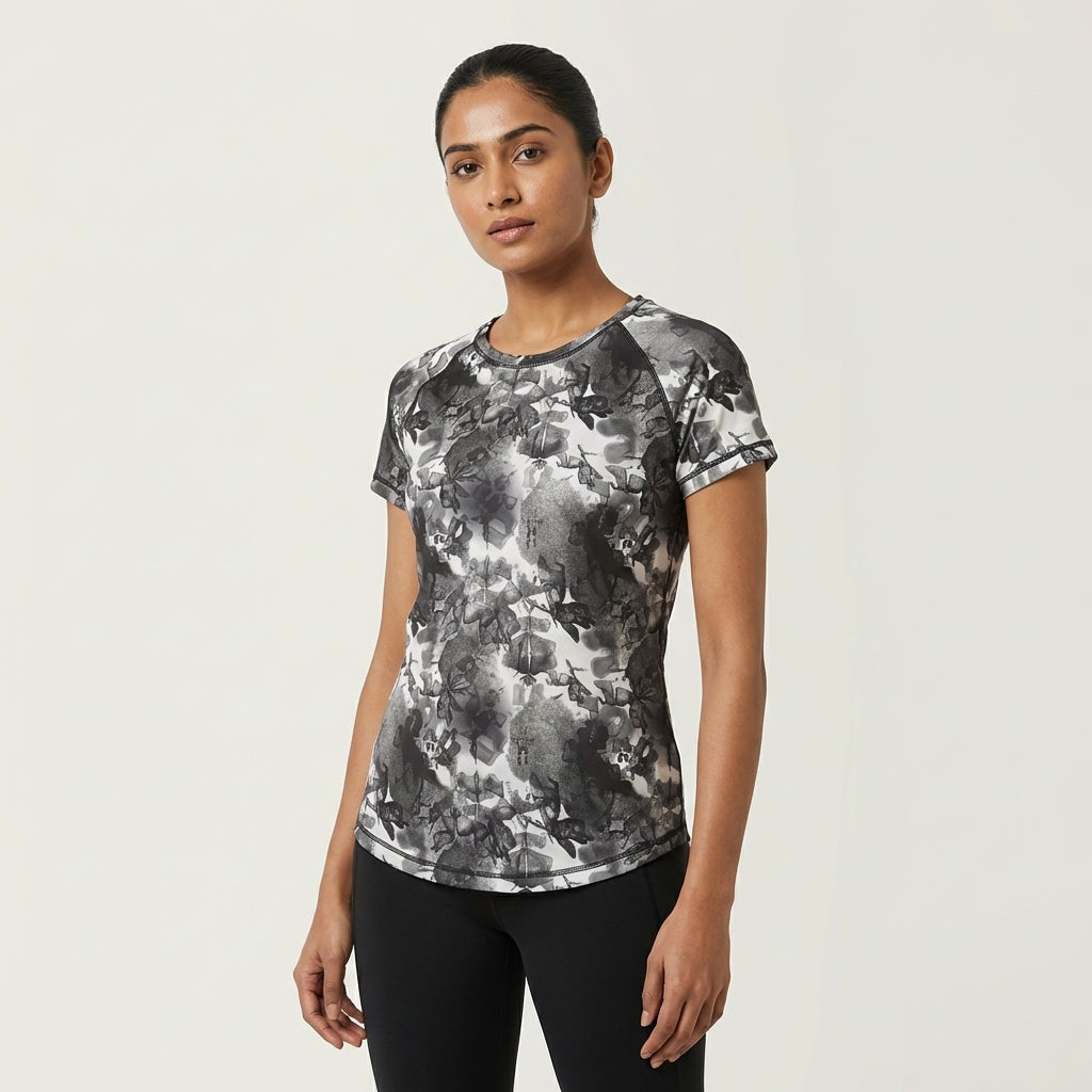 Puma Women's WT Essential Graphic Tee White