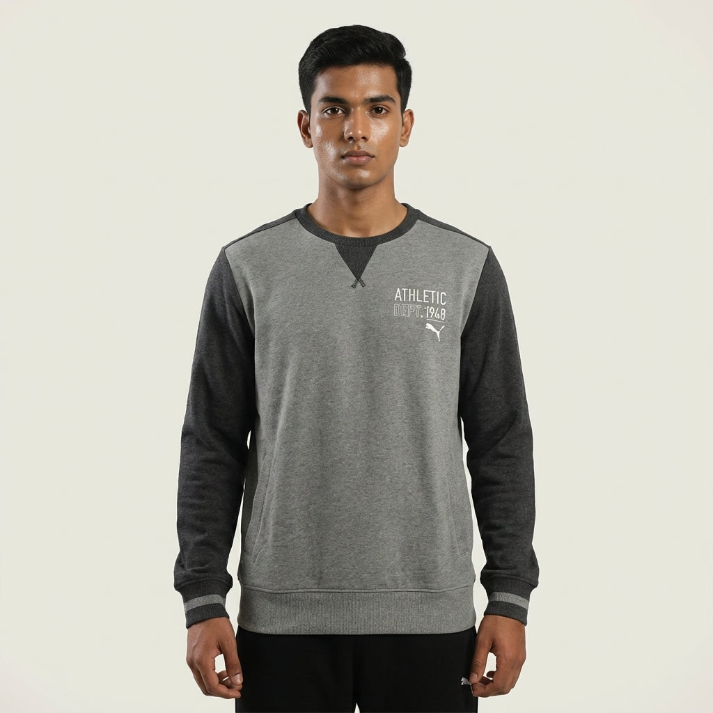 Puma Style Athletic Crew Sweatshirt