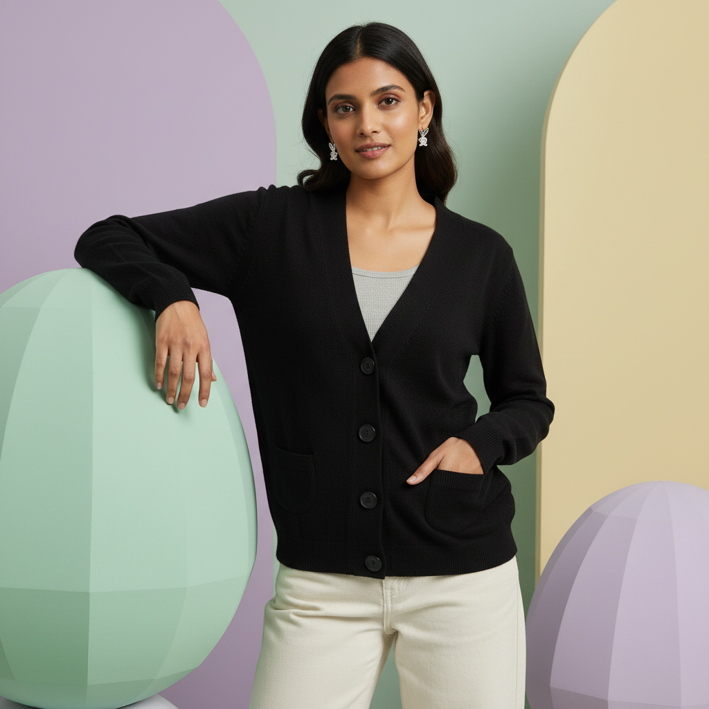 Puma Women's Drapy Cardigan Black