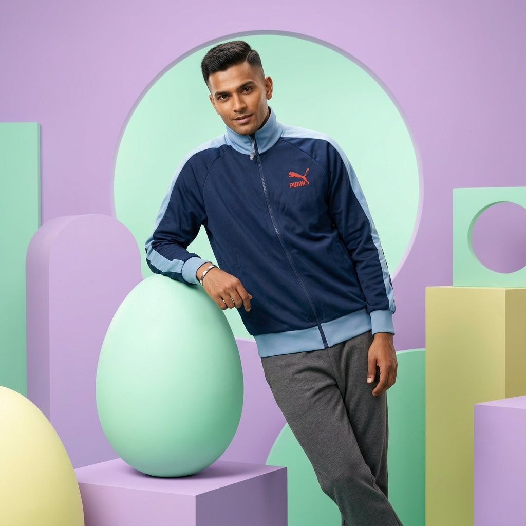 Puma Joy Track Jacket Medieval Blue