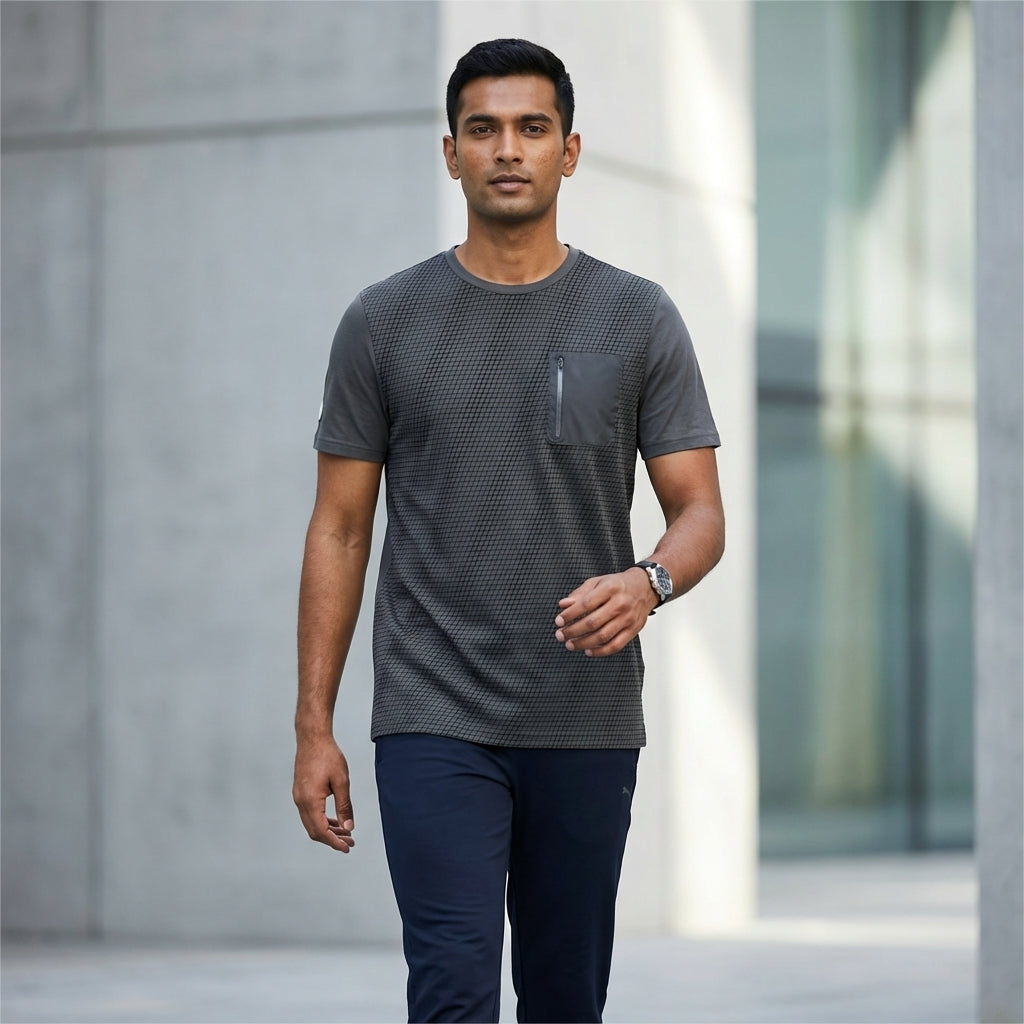 Puma BMW M Statement Tee Dark Shadow
