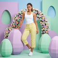Puma Women's Yellow Iris Capri Pants