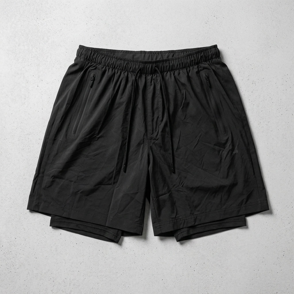 Puma Stampd Tech Shorts Black