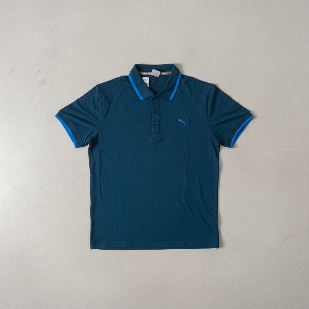 Puma FUN Pique Polo Poseidon