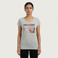 Puma Women's Summer Collab Tee - Light Gray