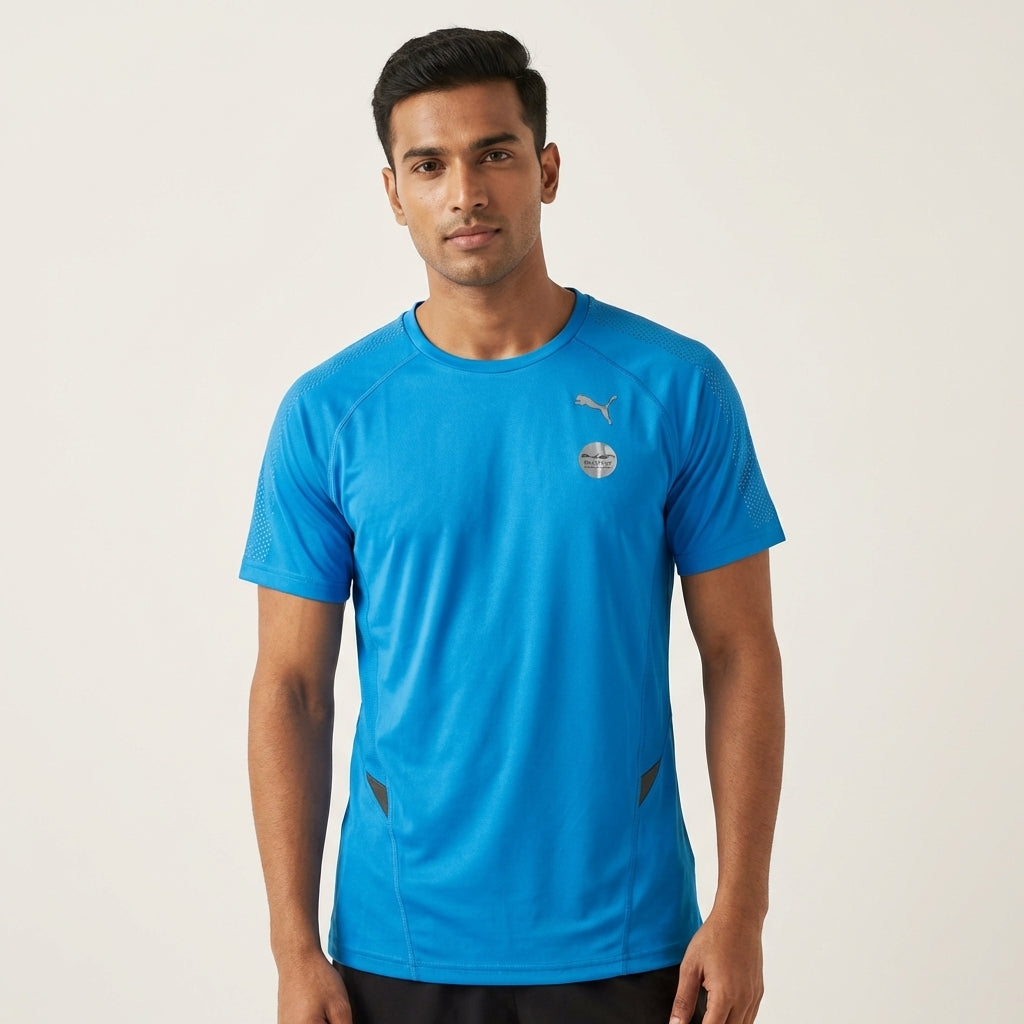Puma NightCat Illuminate Short Sleeve Performance Tee