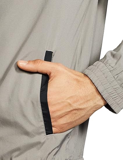 Puma Men's Woven Jacket II - Steel Gray-Black