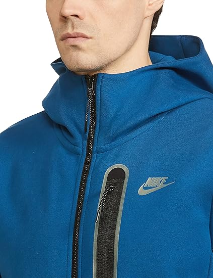 Nike Men's Sportswear Tech Fleece Brushed Full-Zip Hoodie