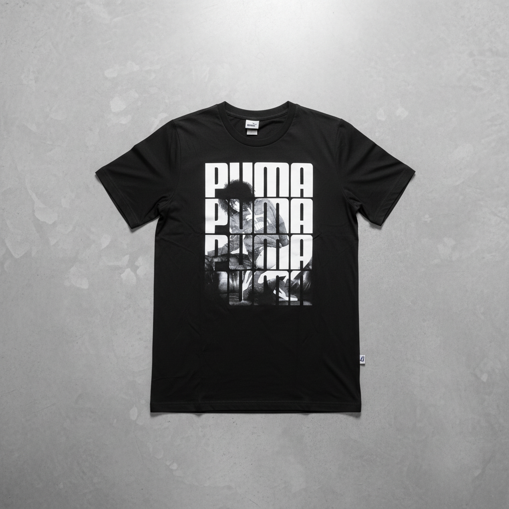 Puma Men's Brand Tee Black
