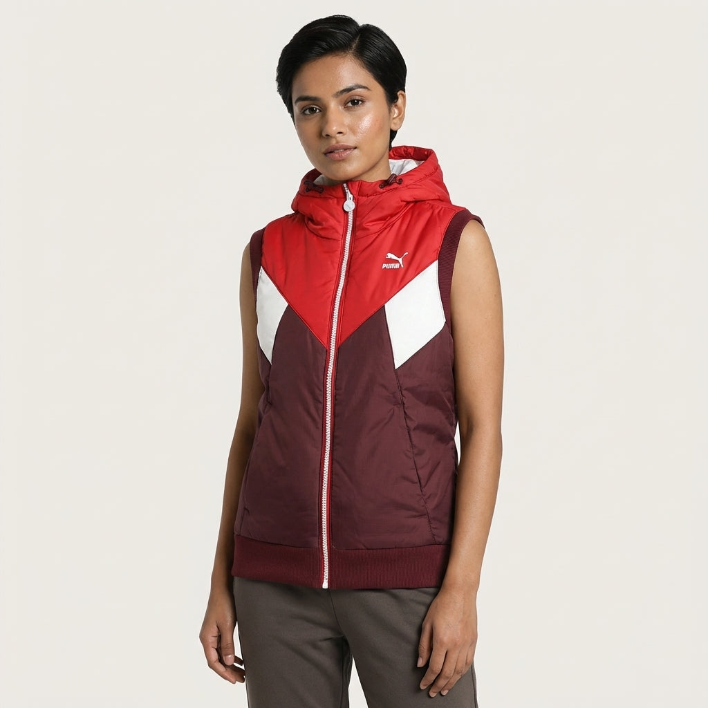 Puma Padded Vest Zinfandel