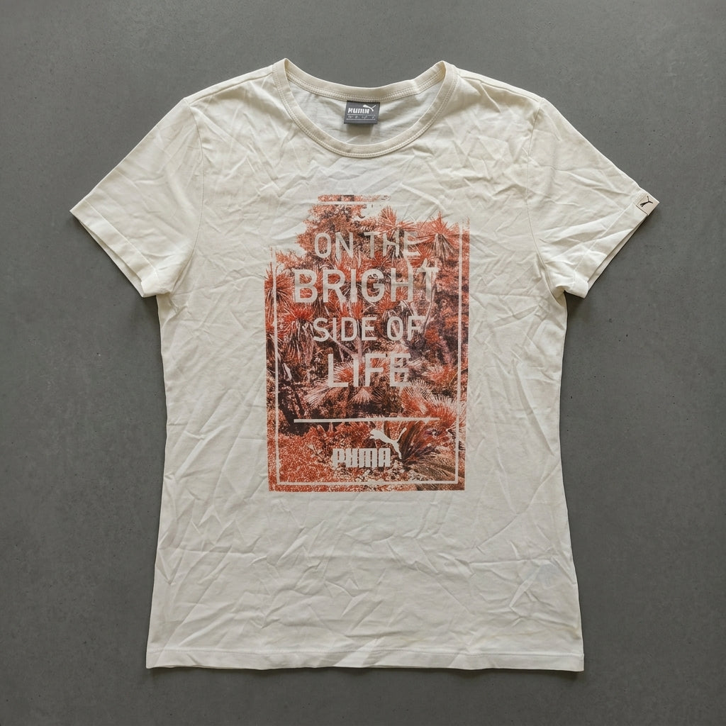 Puma Women's Photo Summer Tee White