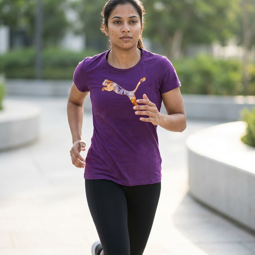 Puma Women's Logo Fill Tee