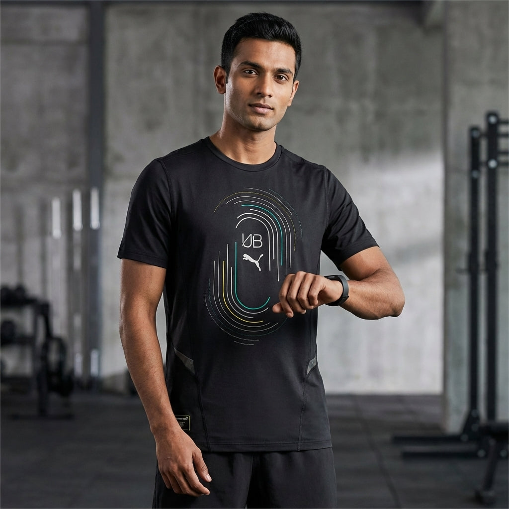 Puma Performance Short Sleeve Tee Black