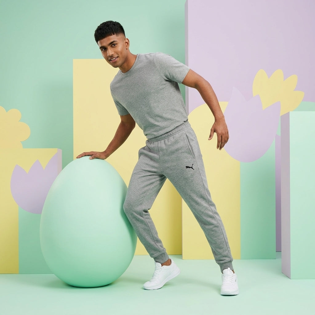 Puma Essentials Slim Fit Fleece Sweat Pants
